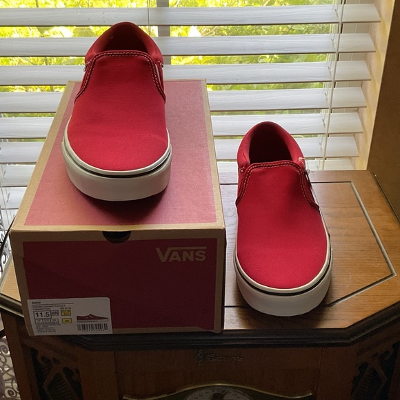 Vans Shoes - NWT Red Vans ❤️